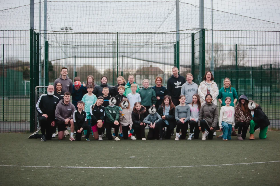 Staff vs Young People Football Match